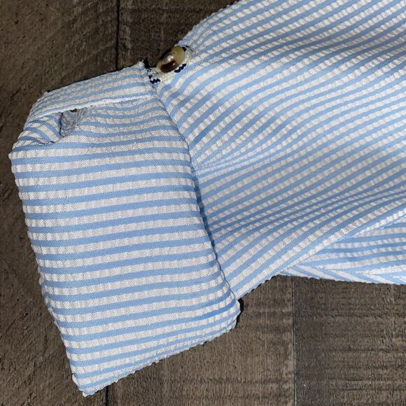 NWT White‎ and Blue  Prodoh Founders Kids Vented Fishing Shirt Size 12 - Picture 10 of 10